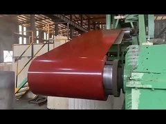 Bobina de aço galvanizada Prepainted branca PPGI de DX51D, bobina de aço mergulhada quente de Dx52d