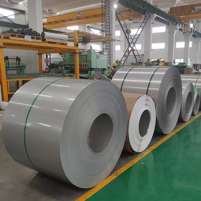 Bobina de aço inoxidável laminada a alta temperatura 8mm do revestimento da linha fina 304 para materiais de construção