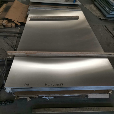 O produto comestível laminou as folhas 310s de aço inoxidável, soldando a folha 304 316 de aço inoxidável
