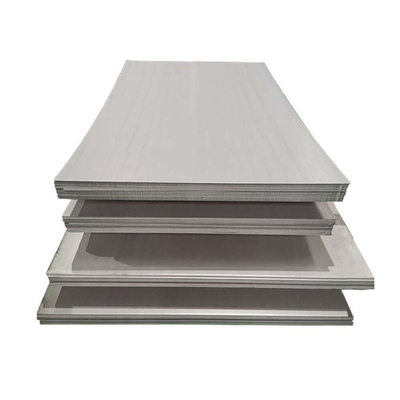 Placas de aço inoxidável de superfície lisa de alta resistência 201/202/304 na produção e fabricação de construção