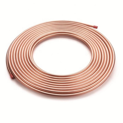 Condicionador de ar de refrigeração de alta qualidade conectando tubo de cobre bobina de panqueca capilar bobina de cobre tubo de cobre
