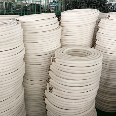 Preço competitivo Tubo de cobre isolado AC HVAC Ar Condicionado Tubo de Cobre Isolado/Tubo Tubos de ar condicionado
