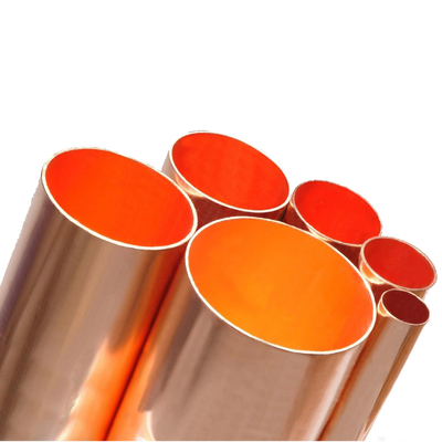 Tubos de cobre sem costura de alta qualidade    Durável, flexível e resistente à corrosão