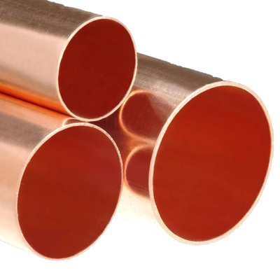 Tubos de cobre sem costura de alta qualidade    Durável, flexível e resistente à corrosão
