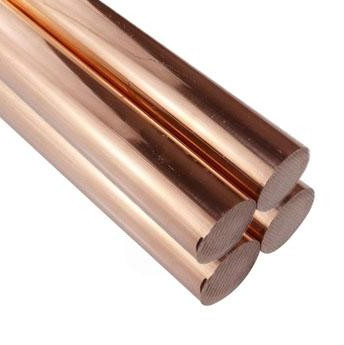 C11000 Corte de precisão de hastes de cobre sem oxigénio para aplicações elétricas