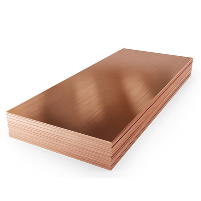 Material puro C11000 C10200 C17200 4x8 5mm do cobre de folha da placa de cobre de ASTM grossos