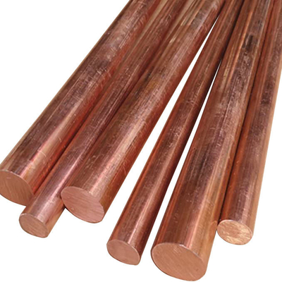 ASTM B187 C12200 Barra redonda de cobre desoxidado por fósforo Excelente resistência à corrosão para trocadores de calor