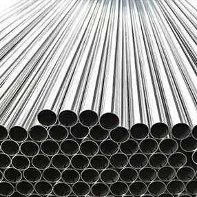 ASTM 240 316L Tubo Soldado de Aço Inoxidável NO.4 8K Superfície 6000mm comprimento