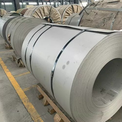 Bobina de aço inoxidável laminada a quente duplex 2205 HRC 508 mm 610 mm ID Paletes de madeira