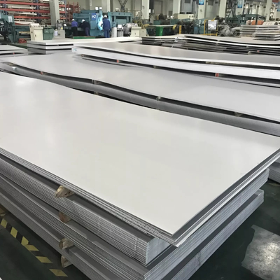VAGABUNDOS 2B de aço inoxidável laminados a alta temperatura do comprimento de folha 1000-6000mm das propriedades mecânicas