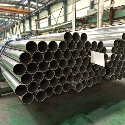 Tubo de aço laminado a frio SS 316l com espessura personalizada e cor de superfície prateada