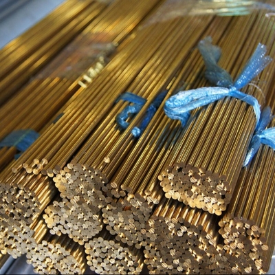 Material de cobre resistente à corrosão C2100 C21000 Cuzn5 CZ125 H95 Barra de cobre sólida