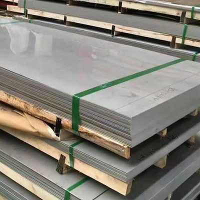 304 2B Placas laminadas a quente laminadas a frio de aço inoxidável com pontos laterais