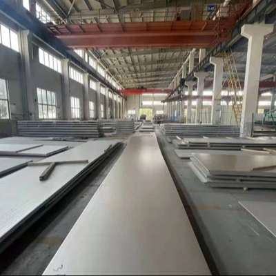 304 2B Placas laminadas a quente laminadas a frio de aço inoxidável com pontos laterais
