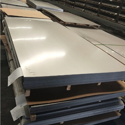 Placas de aço inoxidável de superfície lisa de alta resistência 201/202/304 na produção e fabricação de construção