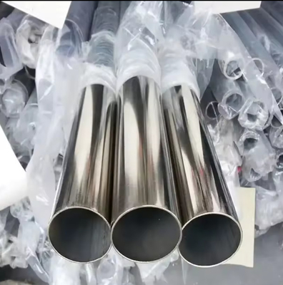 Tubo de aço inoxidável 304/316 de alta precisão e acabamento 1 mm 2 mm 6 mm para indústria leve e peças mecânicas