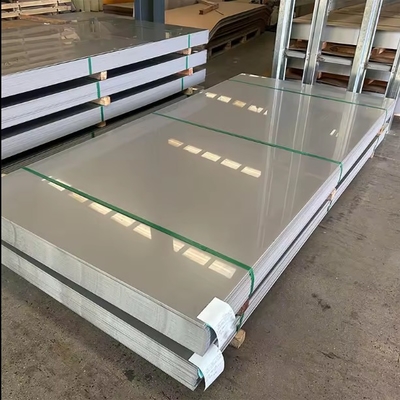 Resistência à corrosão Espelho 8K 316 304 201 430 Chapa de aço inoxidável laminada a frio com forte plasticidade
