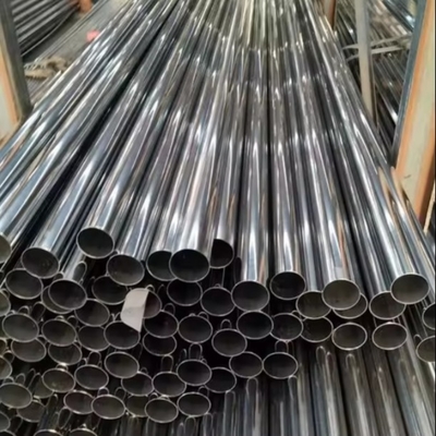 SUS316 Fabricante de tubos 316L Tubo polido espelho quadrado redondo sem costura Soldado Tubo de aço inoxidável para material de construção