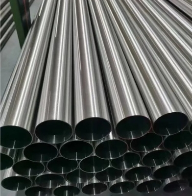 Tubo de aço inoxidável laminado a frio / a quente sem costura SS Tubo de aço ASTM 304/304L 316/316L