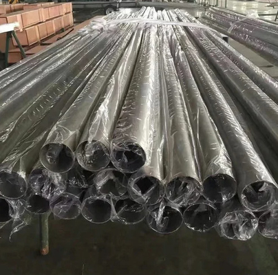 Tubo de aço inoxidável 304 resistente à corrosão de calibre 16 para indústrias marinhas químicas