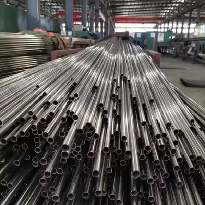Tubo de aço inoxidável 304 para processamento de alimentos e preços competitivos 6 mm a 150 mm Diâmetro 0,5 mm a 3,0 mm Espessura da parede