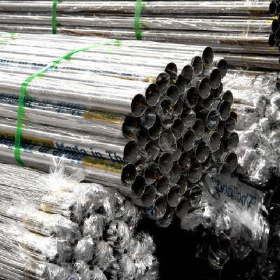 Espessura da parede de 1-10 mm adaptada às necessidades do cliente para 304 tubos de aço inoxidável