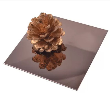 Folha de aço inoxidável polida de luxo perfeita para decoração interior e exterior de alta qualidade