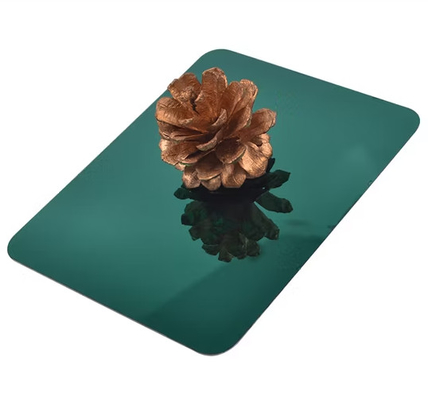 Folha de aço inoxidável polida de luxo perfeita para decoração interior e exterior de alta qualidade