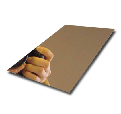 Reflector de chapa polida de aço inoxidável 316ti para características de design sofisticadas