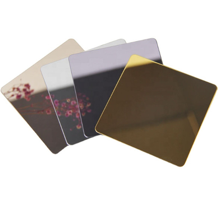 Elegante e durável 316 Placa de aço inoxidável laminada a quente espelho polido como acabamento
