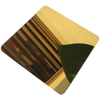 Finitura brilhante superior 304 Placa de aço inoxidável laminada a frio para aplicações luxuosas e funcionais