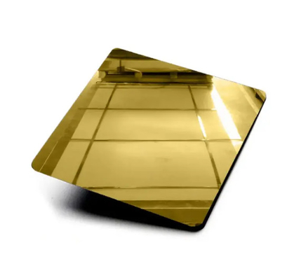Finitura brilhante superior 304 Placa de aço inoxidável laminada a frio para aplicações luxuosas e funcionais