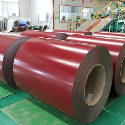 as bobinas Q235, 1500mm Ppgi de aço galvanizadas mergulhadas quentes de 0.7mm Prepainted a bobina de aço