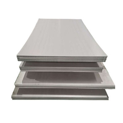 Placas de aço inoxidável de superfície lisa de alta resistência 201/202/304 na produção e fabricação de construção
