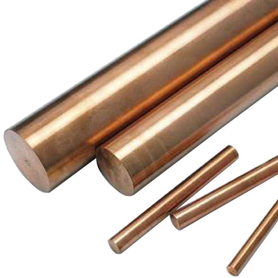 Material de cobre resistente à corrosão C2100 C21000 Cuzn5 CZ125 H95 Barra de cobre sólida