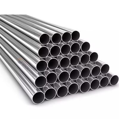 Tubo industrial de aço inoxidável 316L ASTM A312 Tubo soldado sem costura com excelente resistência à corrosão para aplicações químicas e farmacêuticas