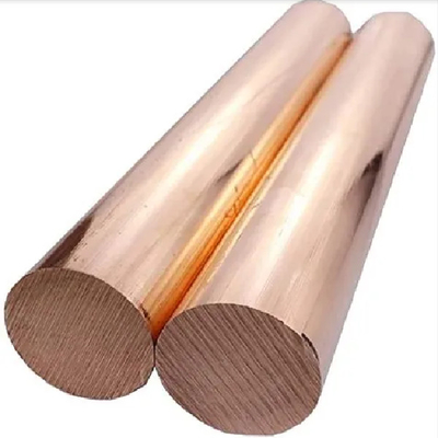 JIS H3250 C1100 Barras redondas de cobre puro Superfície polida para engenharia elétrica