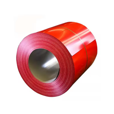 Bobina de aço galvanizado PPGI de espessura personalizada com código de cores RAL e revestimento PVDF para produção de telhas